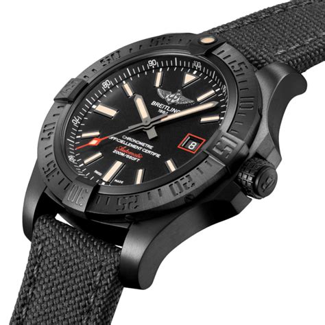 breitling avenger blackbird leather strap|Watch Straps Online .